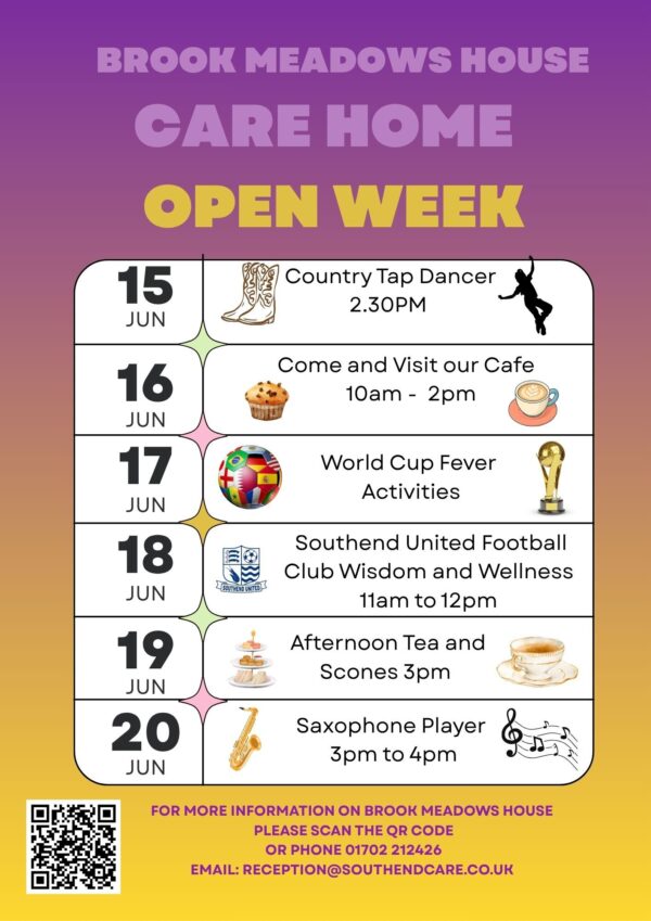 Time Table of Events