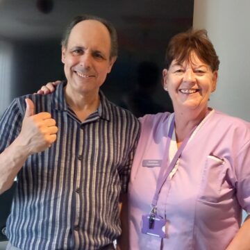 Photo of Norma and Peter George