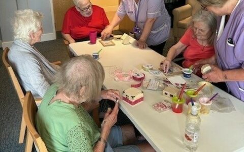 Arts and Crafts with two Activities Coordinator
