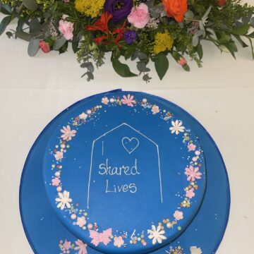 Shared Lives cake