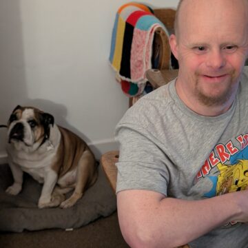 Ryan and Dog