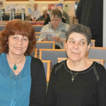 Shared Lives Carer and Service User sitting together