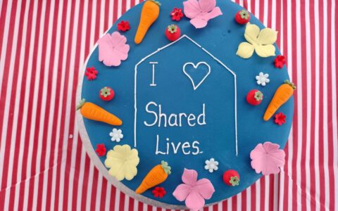 Picture of cake of I love Shared Lives