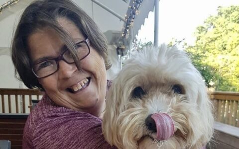 Jen and Dog