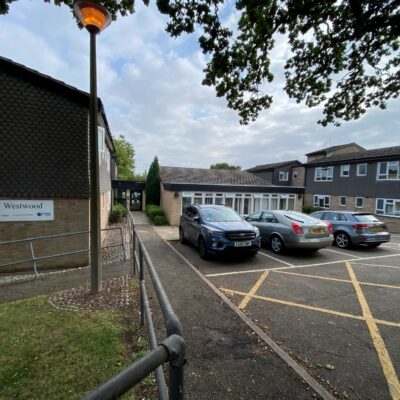 Picture of Entrance and Car Park to Westwood