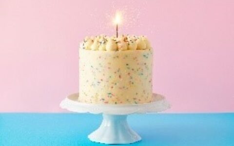 Picture of a birthday cake