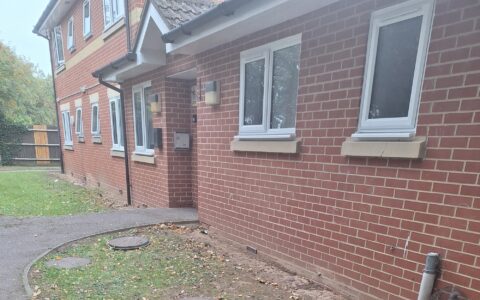 Picture of the front of Norvick House