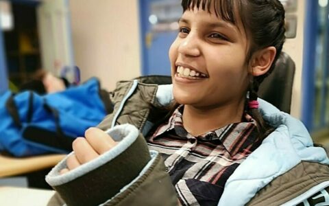 Picture of Raina enjoying their time in Viking