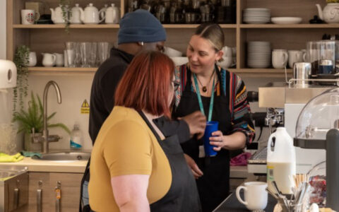 The staff at Barista Meadows