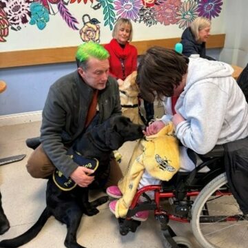 P49 Guide Dogs Visit