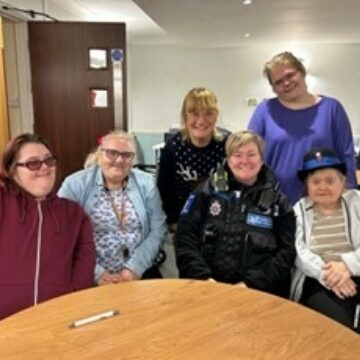 Project 49 Service Users Police Visit