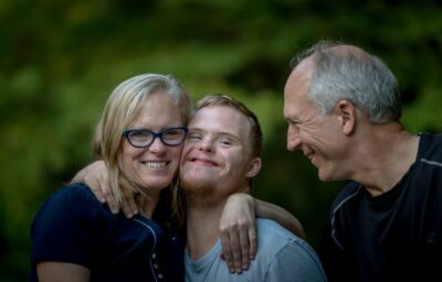 A client and two adults