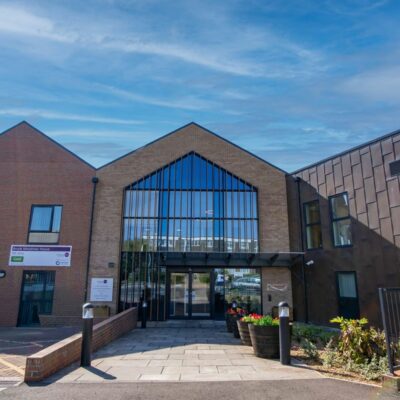 Brook Meadows House Front Entrance